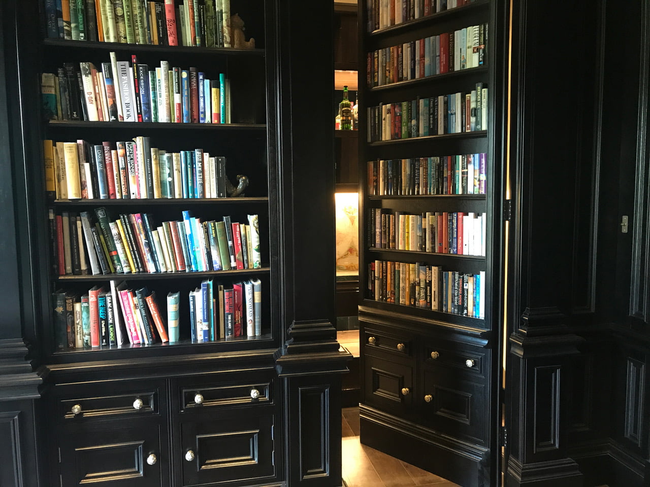 The secret history of the sliding book case