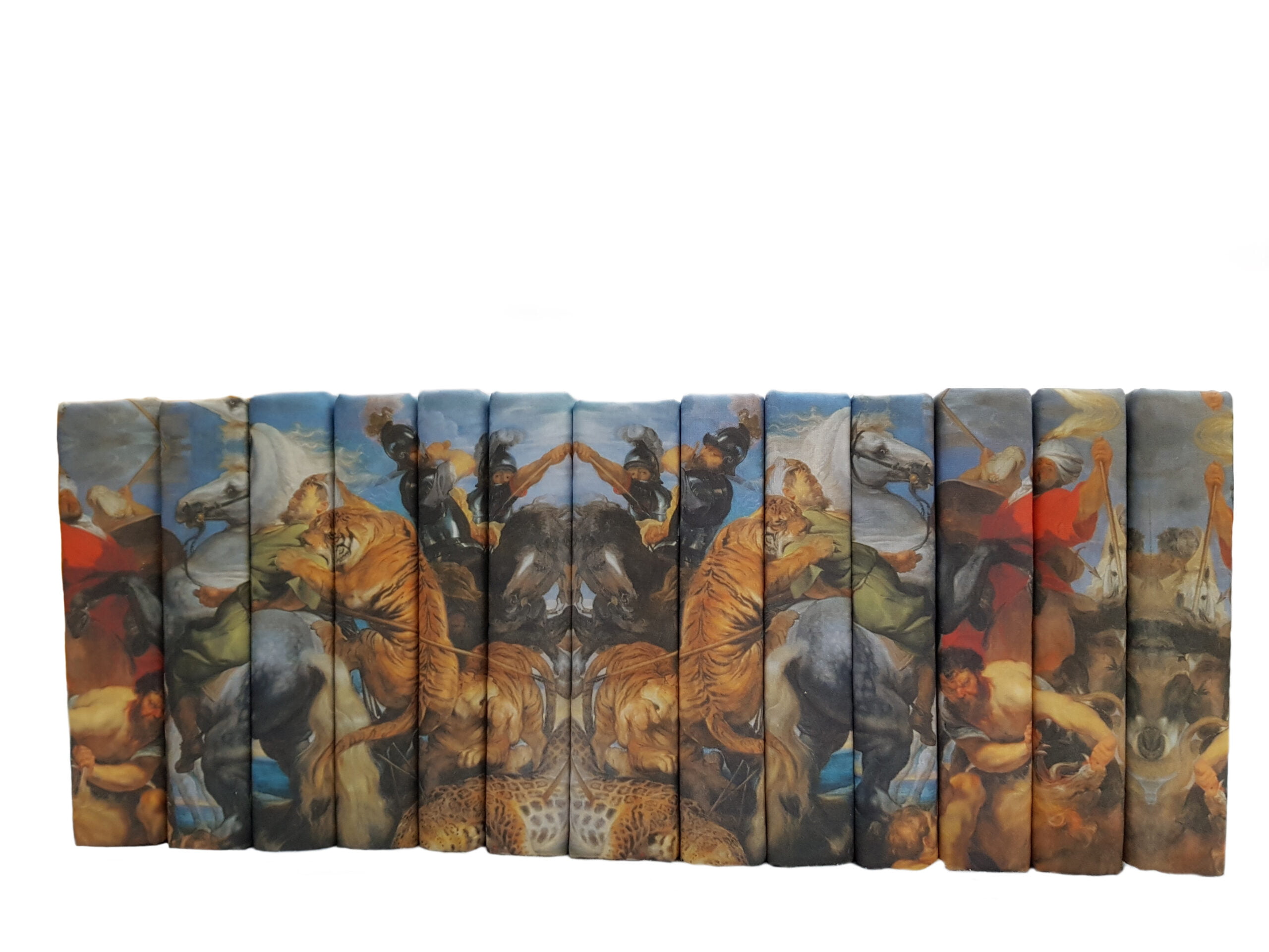 Pimp your Bookshelf with our Linear Covered Book Set